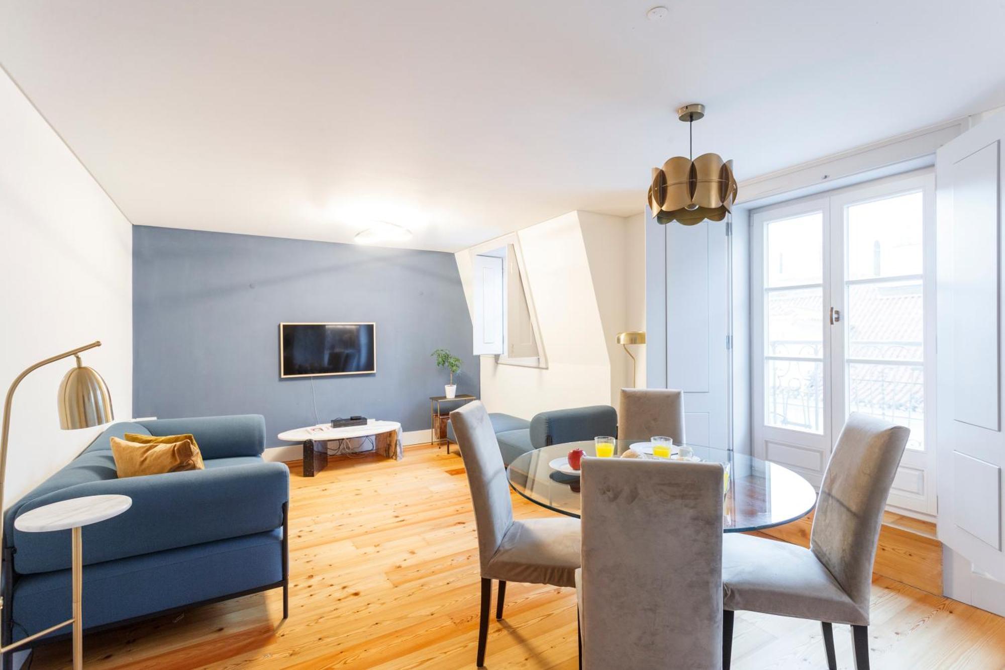 Double With Private Wc In Shared House In Downtown * Lisbona